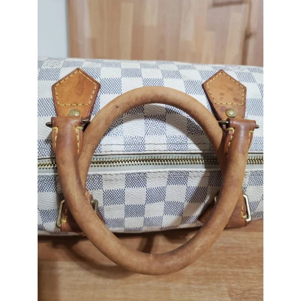 LOUIS VUITTON Damier Azur Speedy 30 - Picture 10 of 12